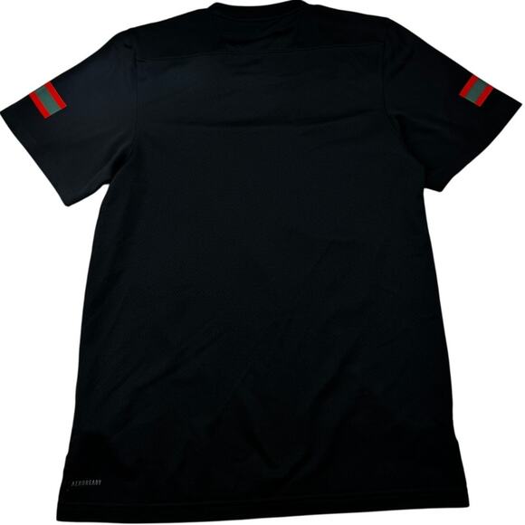 Adidas Aeroready University of Miami Hurricanes Black Jersey Men's Size Medium - Picture 2 of 9